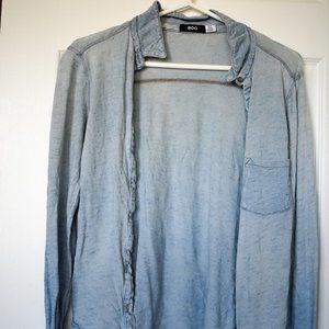 UO BDG Blue Chambray Shirt Size S
